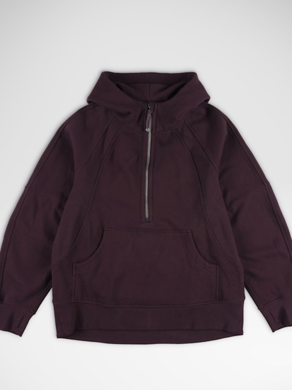 Purple hoodie
